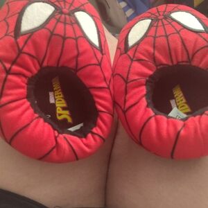 Marvel Spider-Man Plush Slippers